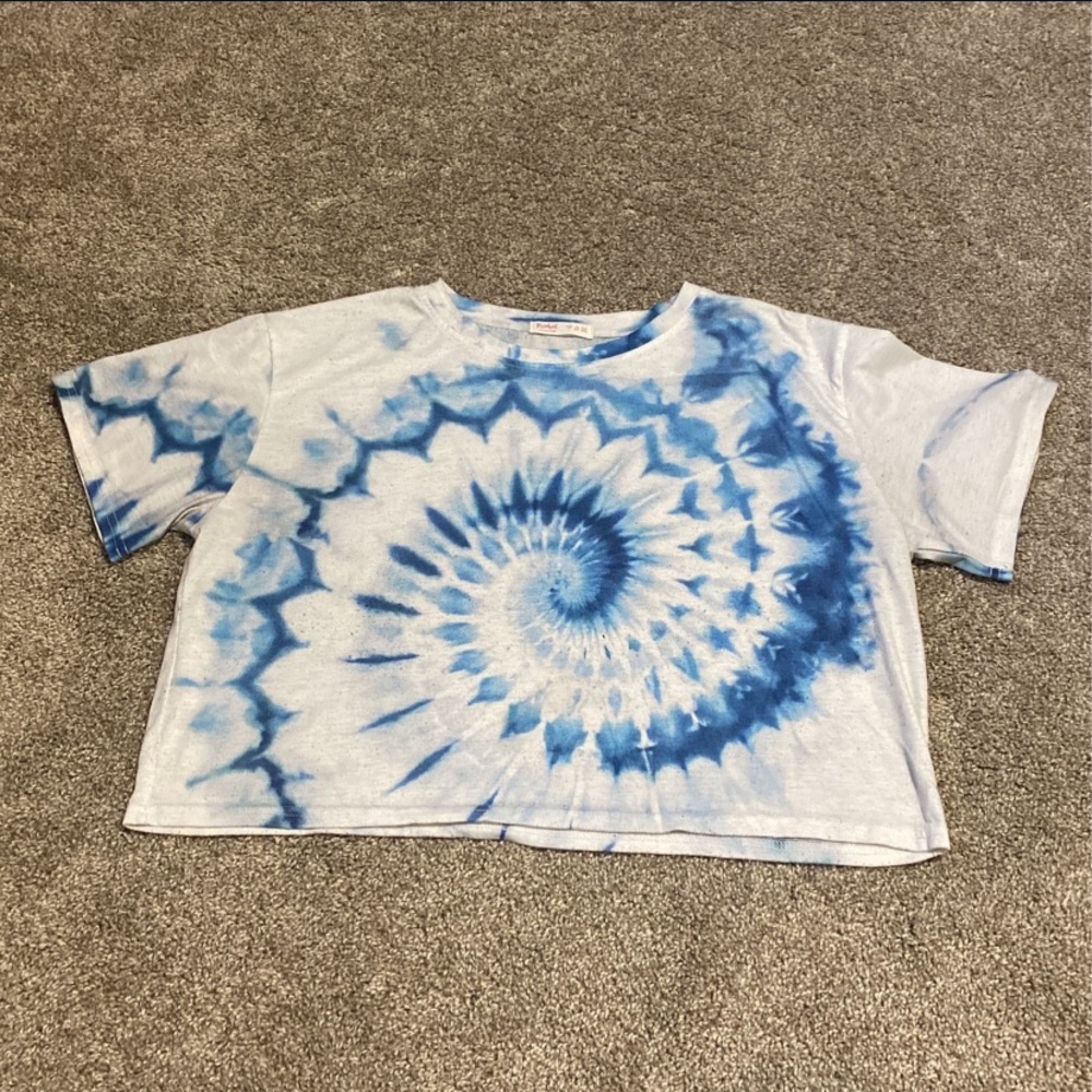 Tie dye crop top